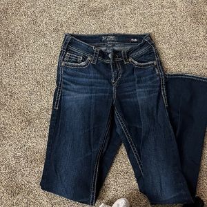 Womenswear Silver Jeans**SOLD**